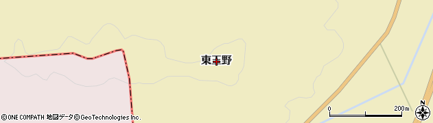 福島県相馬市東玉野周辺の地図