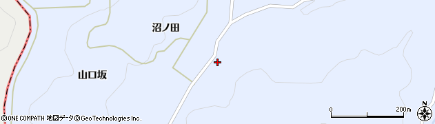 福島県伊達市保原町富沢（山岸）周辺の地図