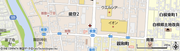 さんぽう亭 白根店周辺の地図