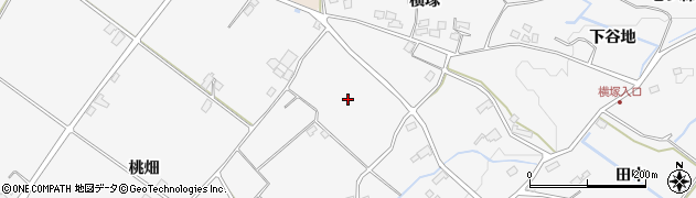 福島県福島市在庭坂（瀬戸林）周辺の地図