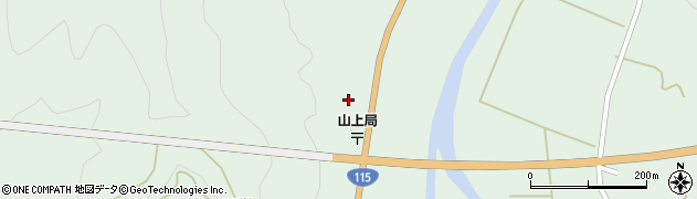 福島県相馬市山上（上並木）周辺の地図