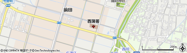 新潟市消防局西蒲消防署周辺の地図