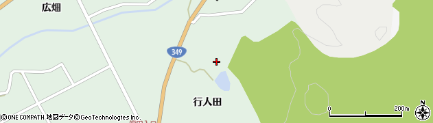 福島県伊達市霊山町下小国（海間入）周辺の地図