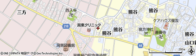 新潟県新潟市西蒲区山口新田436周辺の地図