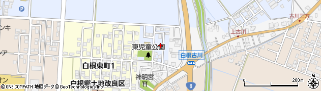新潟県新潟市南区七軒423周辺の地図