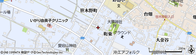 福島県福島市笹木野笹木野町9周辺の地図