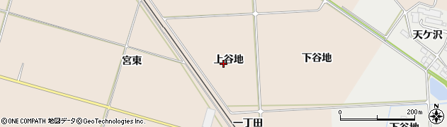 福島県相馬市坪田（上谷地）周辺の地図