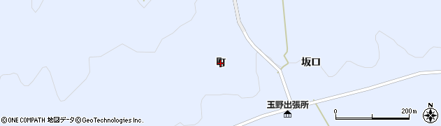 福島県相馬市玉野（町）周辺の地図