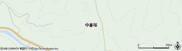 福島県相馬市山上（中井塚）周辺の地図
