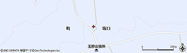 福島県相馬市玉野（坂口）周辺の地図