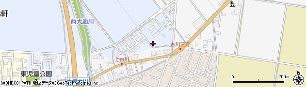 新潟県新潟市南区七軒571周辺の地図
