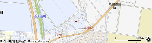 新潟県新潟市南区七軒568周辺の地図
