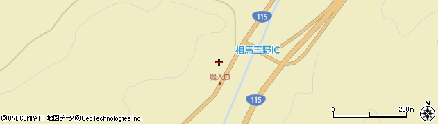 福島県相馬市東玉野（スバ）周辺の地図