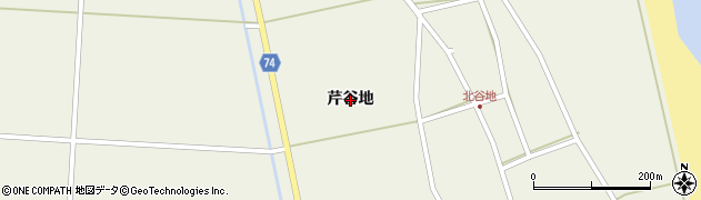 福島県相馬市磯部（芹谷地）周辺の地図