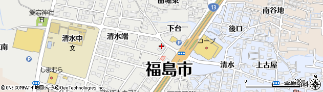 かつ丸福島西バイパス店周辺の地図
