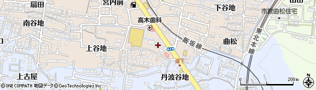 福島県福島市泉（道下）周辺の地図