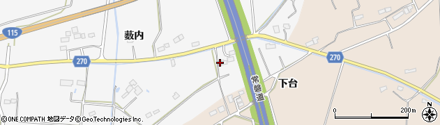 福島県相馬市今田（原）周辺の地図