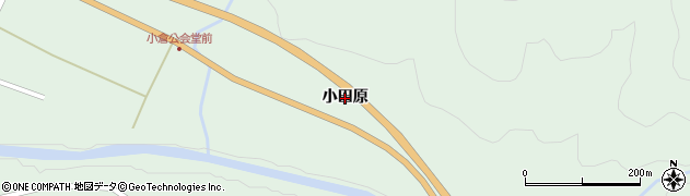 福島県相馬市山上小田原周辺の地図