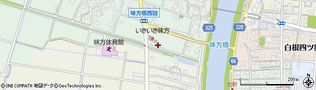 新潟県新潟市南区味方91周辺の地図