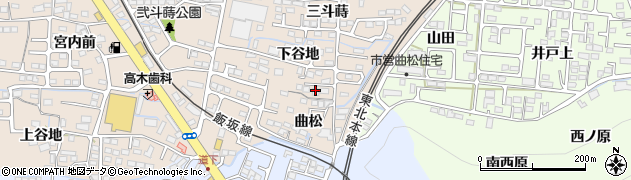 福島県福島市泉下谷地7周辺の地図