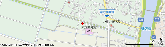 新潟県新潟市南区味方232周辺の地図