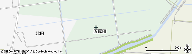 福島県相馬市柏崎（五反田）周辺の地図
