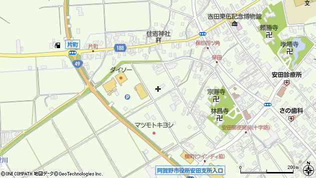 〒959-2221 新潟県阿賀野市保田の地図