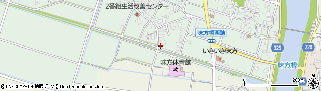 新潟県新潟市南区味方195周辺の地図