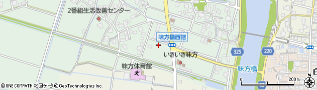 新潟県新潟市南区味方97周辺の地図