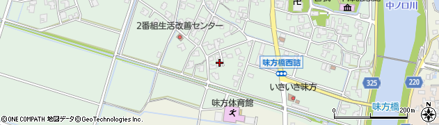 新潟県新潟市南区味方201周辺の地図