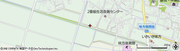 新潟県新潟市南区味方264周辺の地図