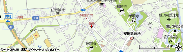 保田周辺の地図