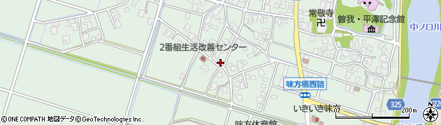 新潟県新潟市南区味方146周辺の地図