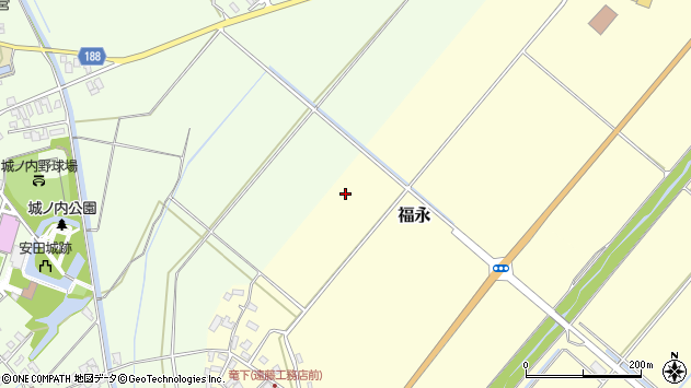 〒959-2204 新潟県阿賀野市福永の地図
