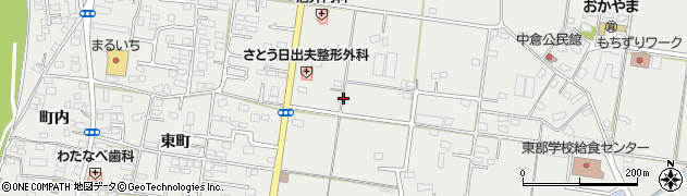 福島県福島市岡部周辺の地図