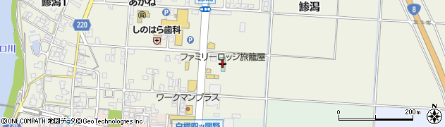 ファミリーロッジ旅籠屋・新潟南店周辺の地図