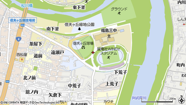 〒960-8214 福島県福島市古川の地図