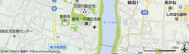 新潟県新潟市南区味方215周辺の地図
