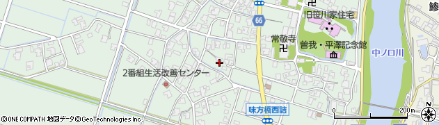 新潟県新潟市南区味方125周辺の地図