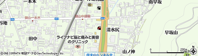 ＥＮＥＯＳ　Ｄｒ．Ｄｒｉｖｅ福島御山店周辺の地図