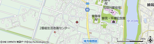 新潟県新潟市南区味方122周辺の地図