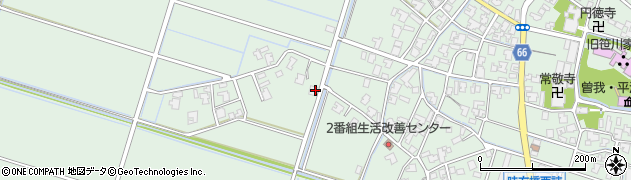 新潟県新潟市南区味方1610周辺の地図