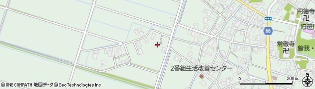 新潟県新潟市南区味方1615周辺の地図