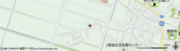 新潟県新潟市南区味方1624周辺の地図