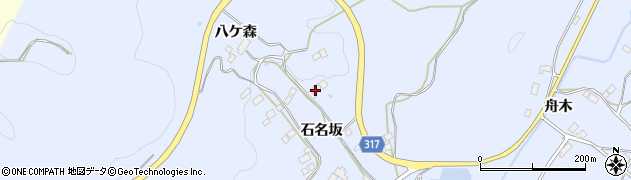 福島県伊達市保原町富沢（小林）周辺の地図