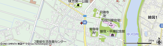 新潟県新潟市南区味方337周辺の地図