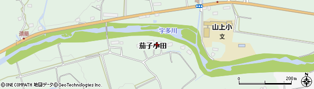 福島県相馬市山上（茄子小田）周辺の地図