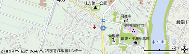 新潟県新潟市南区味方336周辺の地図