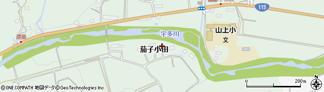 福島県相馬市山上茄子小田132周辺の地図