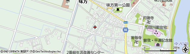 新潟県新潟市南区味方317周辺の地図